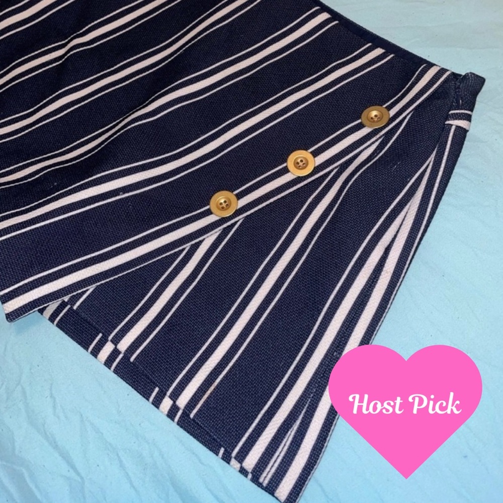 Striped Sailor Skort